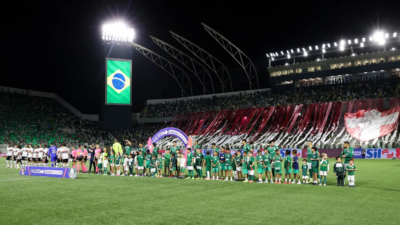 Palmeiras quebra recorde da Arena Barueri por apenas 8 torcedores
