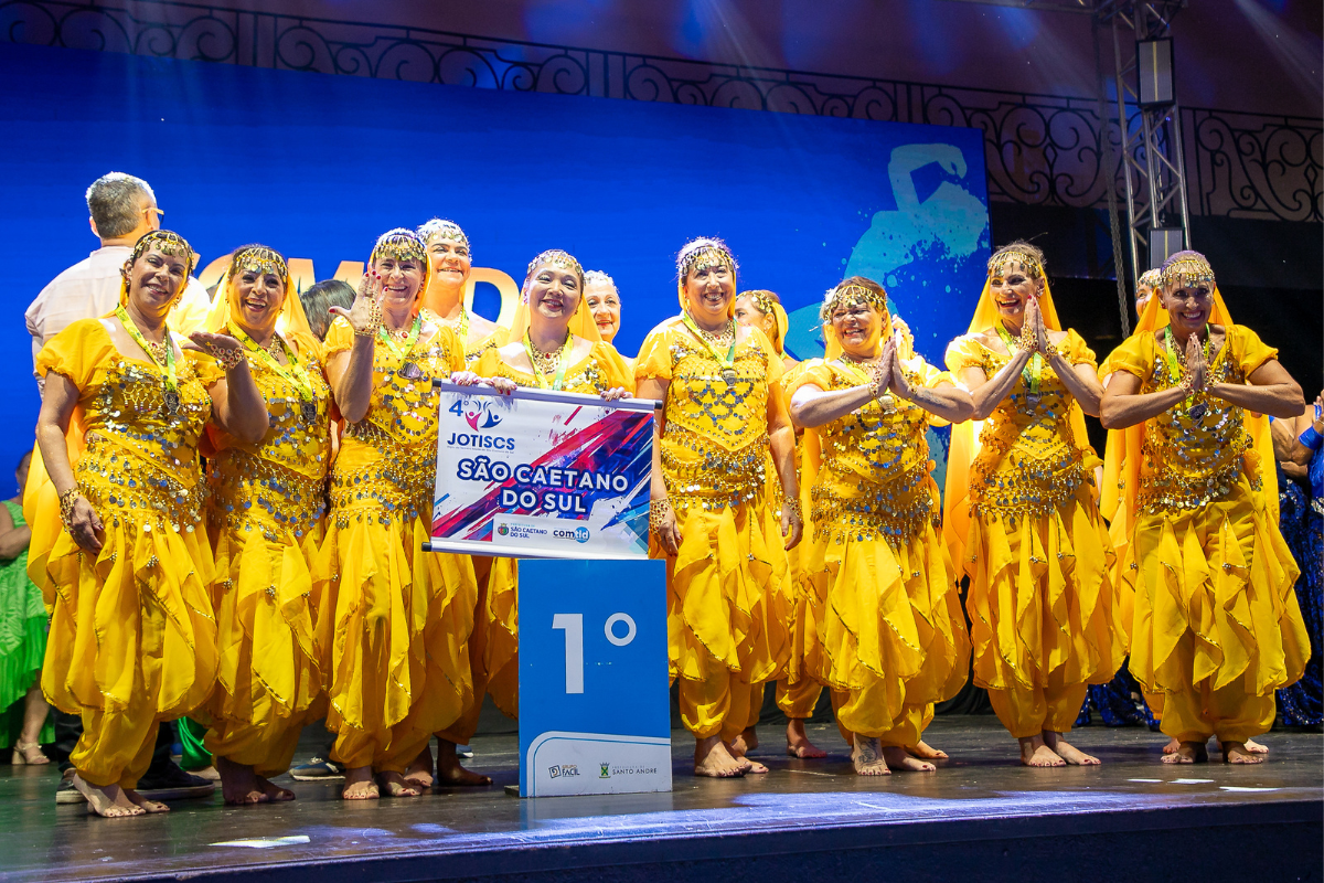 São Caetano brilha na abertura do 25º Jotisa com ouro inédito