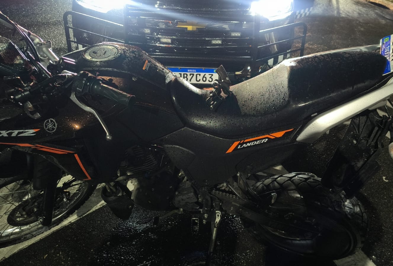 GCM de Diadema recupera moto e prende menor com arma de fogo