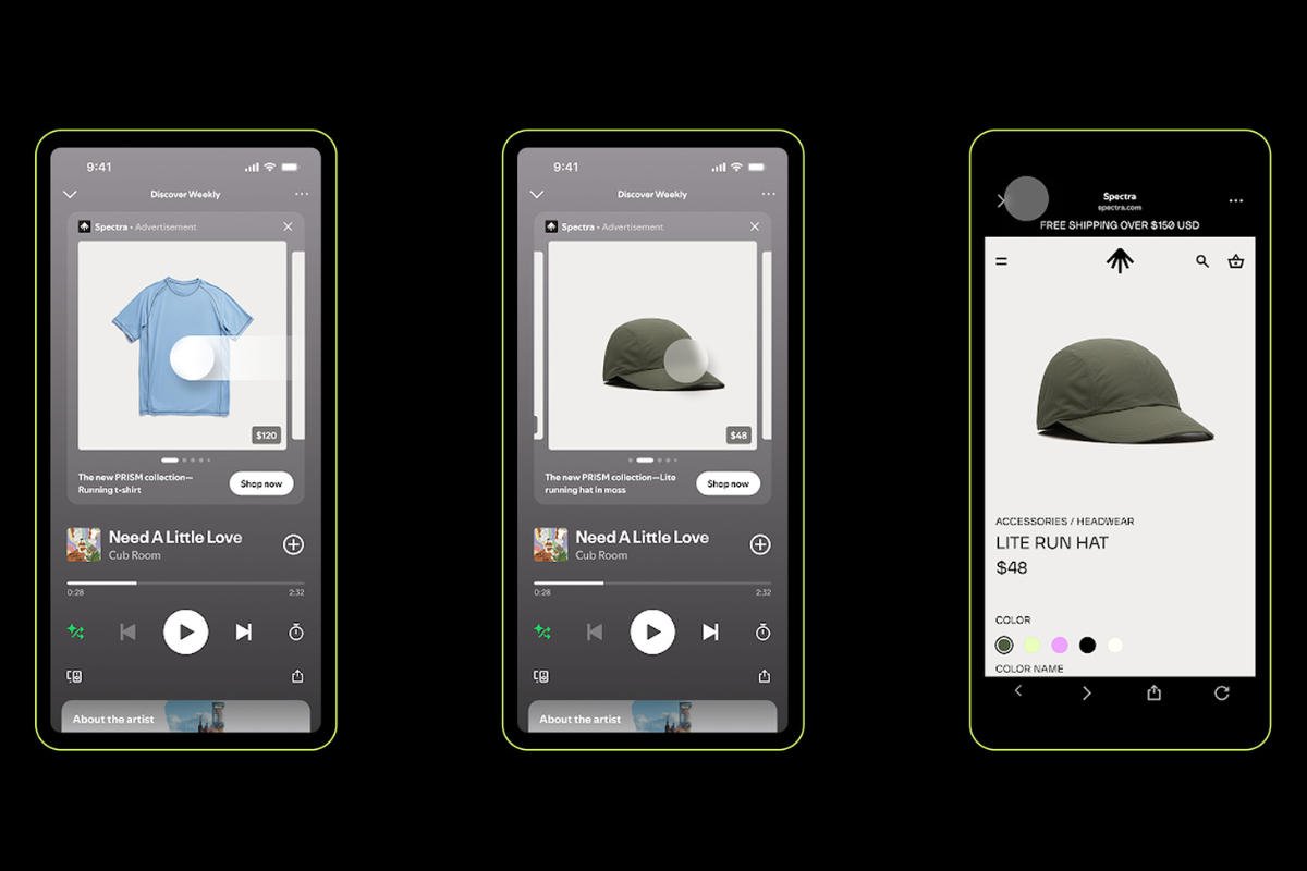 Spotify anuncia novos formatos de anúncios para os usuários