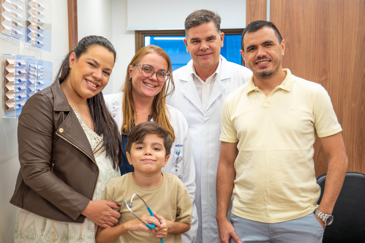 Transplante hepático pediátrico salva menino do Maranhão