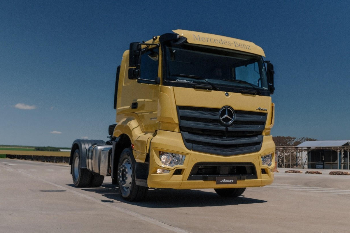 Mercedes-Benz Novo Axor chega ao mercado argentino
