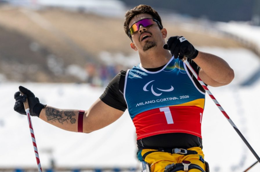 Cristian Ribera conquista prata nos Jogos Paralímpicos de Inverno