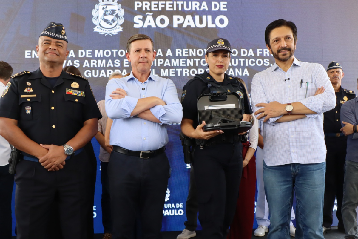 Ricardo Nunes e Orlando Morando reforçam investimento na segurança em SP