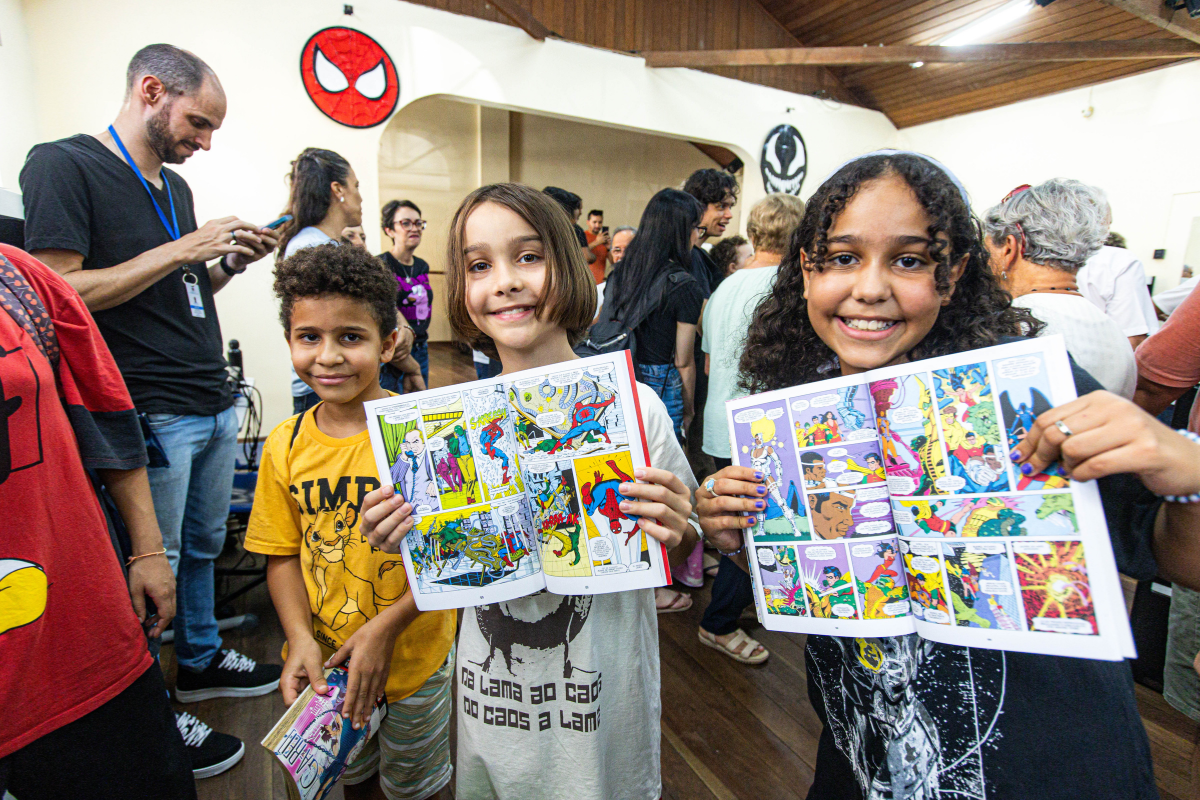 Gibiteca Municipal soma 17 mil HQs em um ano de sede própria