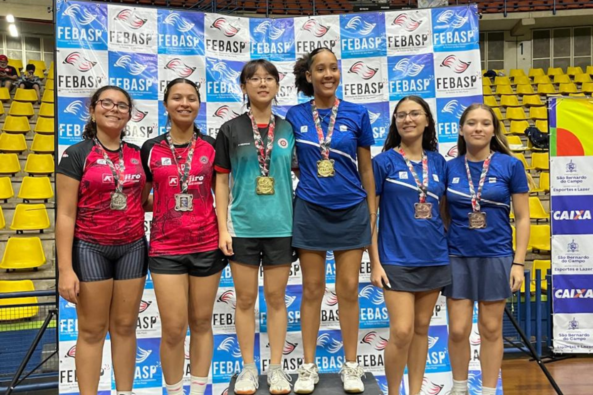 Badminton de São Caetano fatura 26 medalhas no Estadual