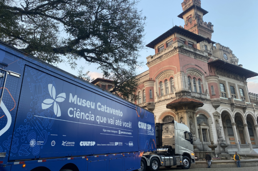 Carreta Museu Catavento em Rio Grande da Serra