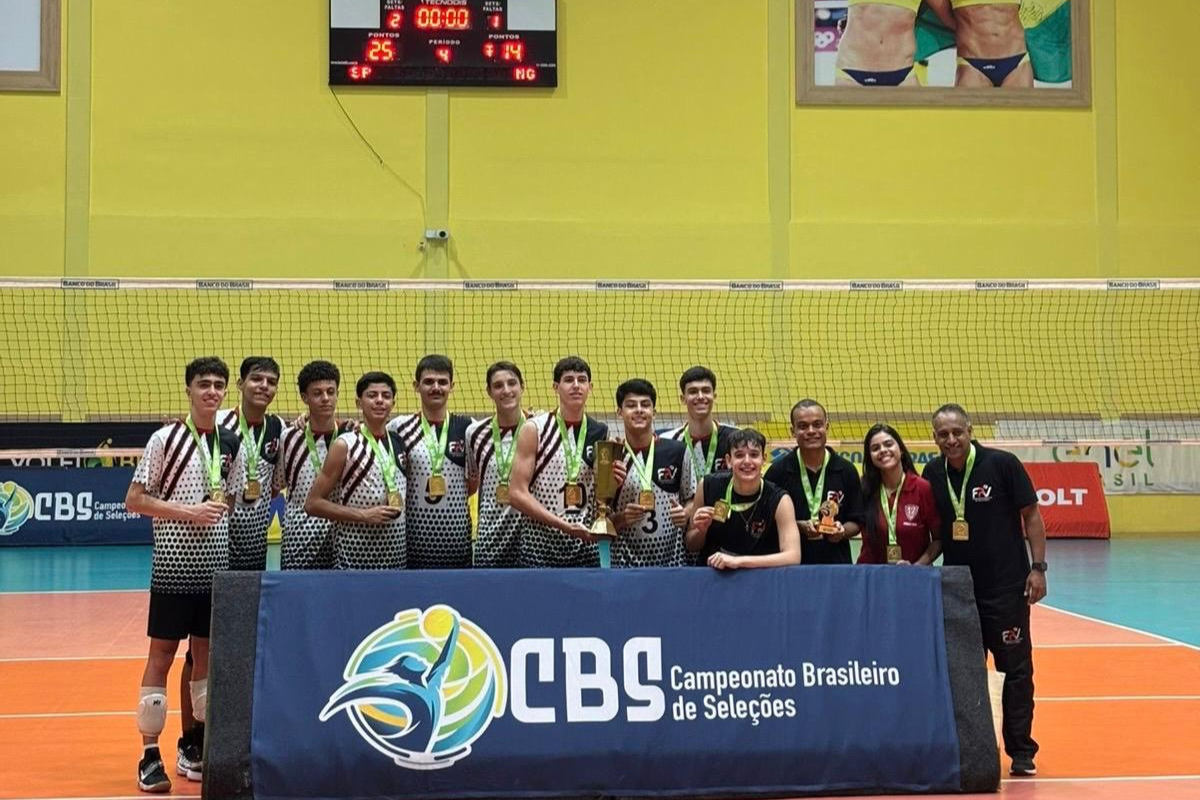 CBS Sub-16 masculino coroa São Paulo campeão nacional