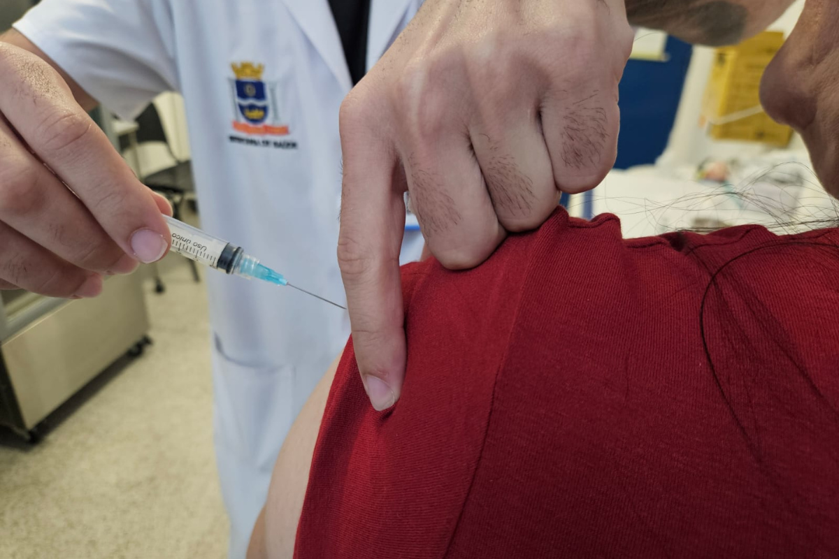 Mauá aplica 7 mil doses de vacina contra a gripe no fim de semana