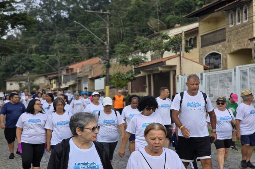 Caminhada das Águas em Ribeirão Pires - Leandro Teixeira/PMETRP