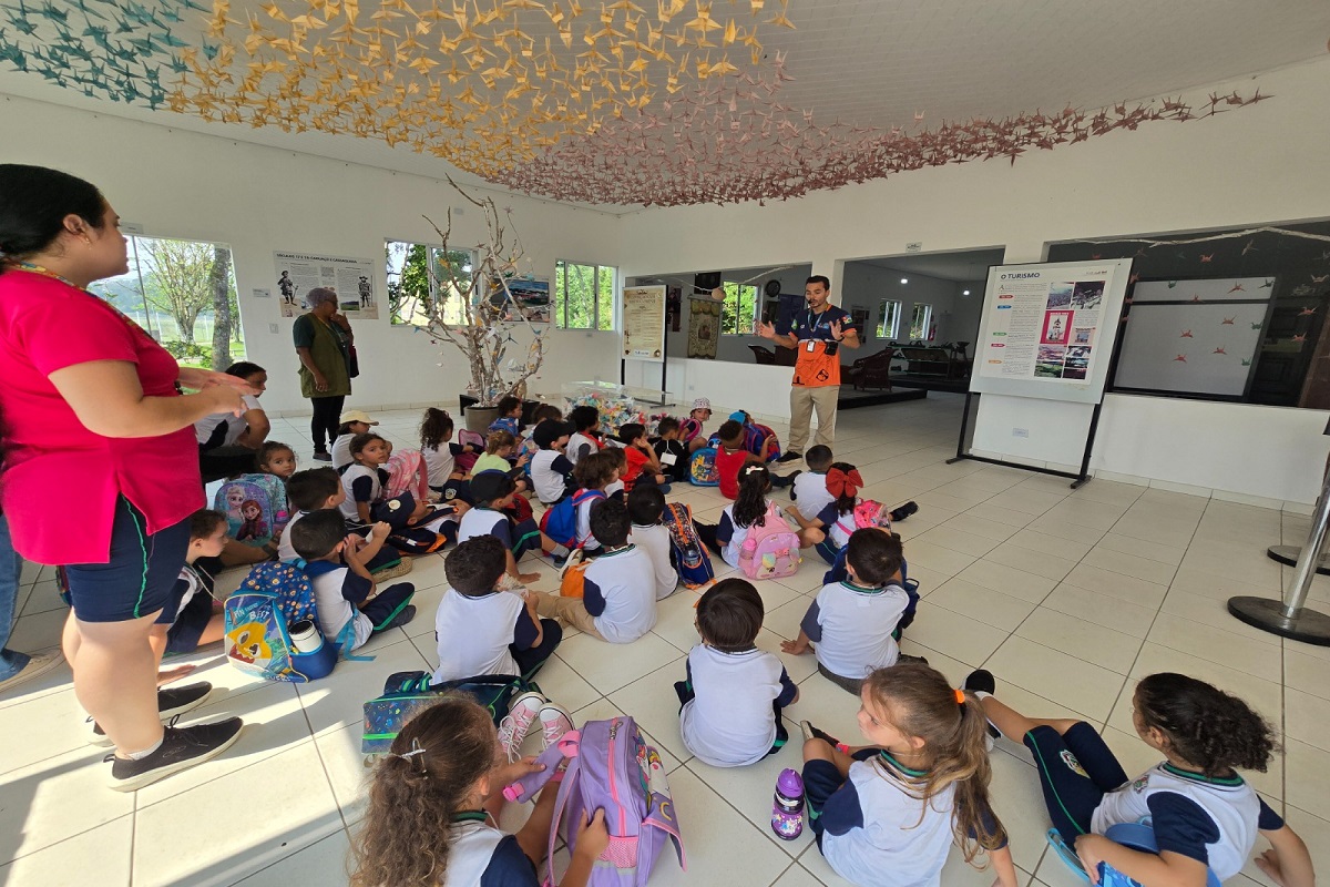 Ribeirão Pires promove educação ambiental para mais de 400 alunos