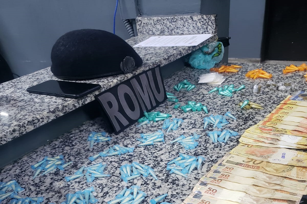 ROMU de Diadema apreende adolescente com cocaína e crack