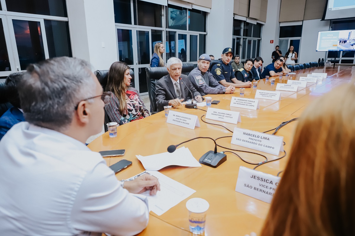 São Bernardo se reúne com o Consem para integrar segurança
