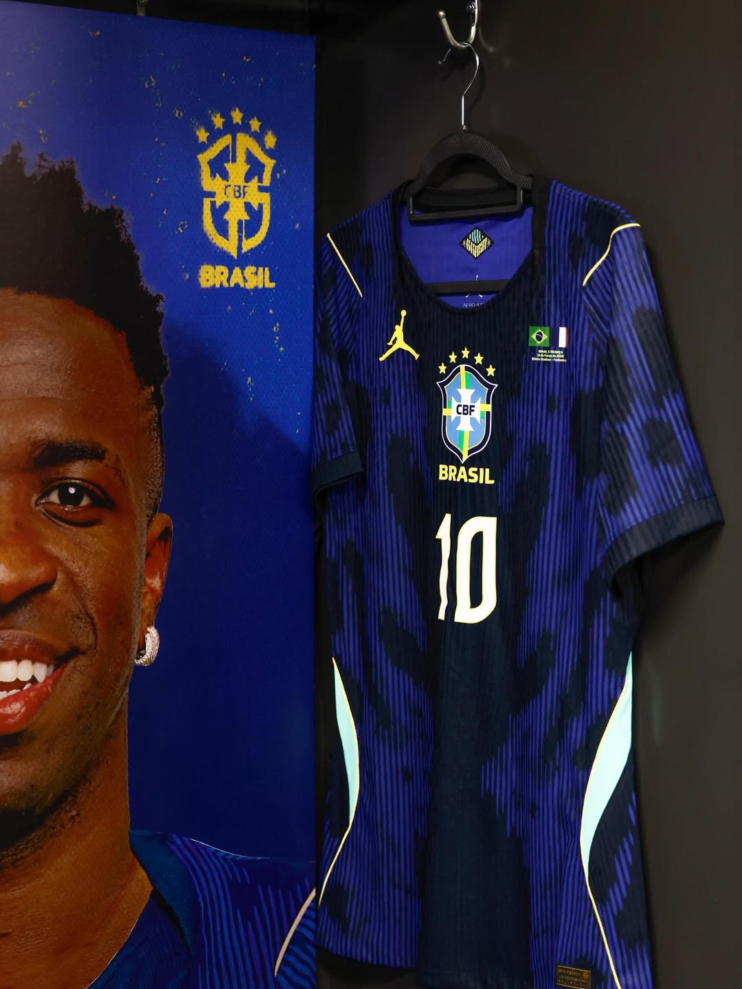 Vini Jr assume a camisa 10 da Seleção Brasileira