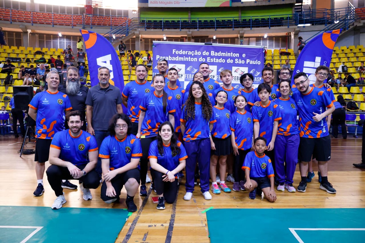 SBC conquista 24 medalhas no estadual de badminton e Parabadminton