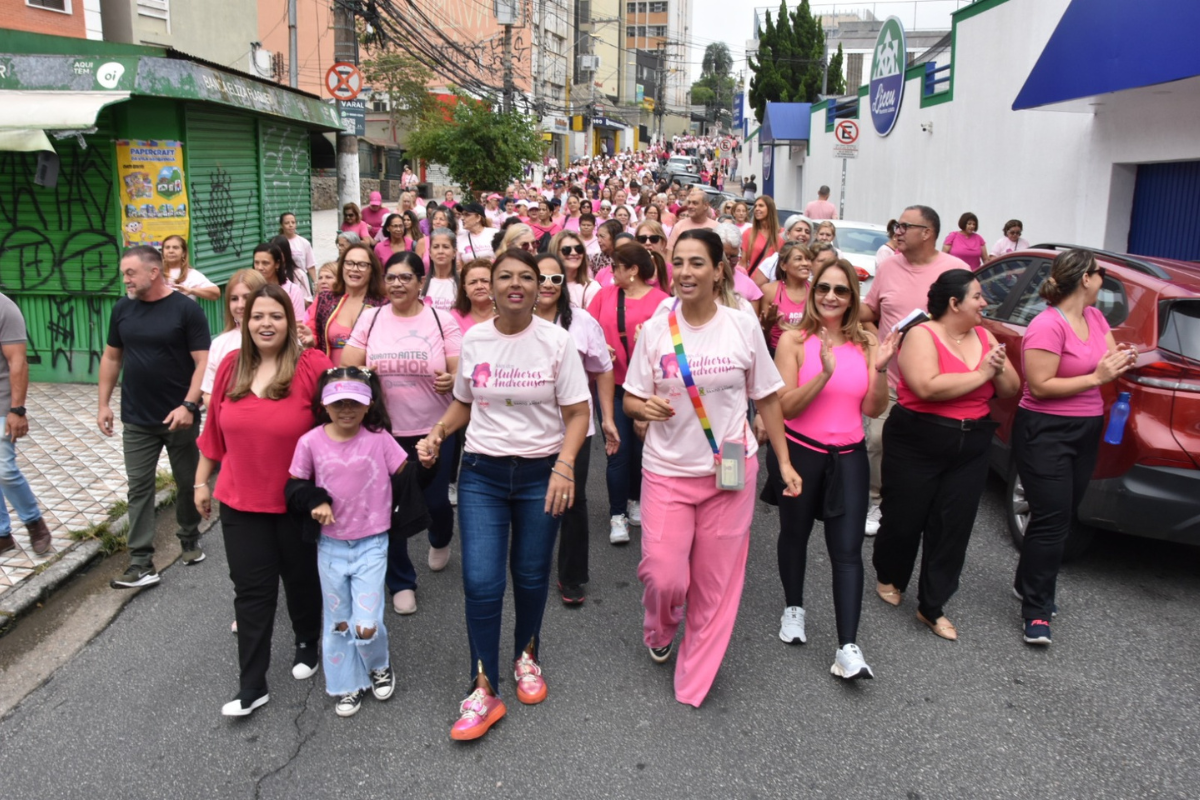 Caminhada das Mulheres ocupa ruas de Santo André neste sábado