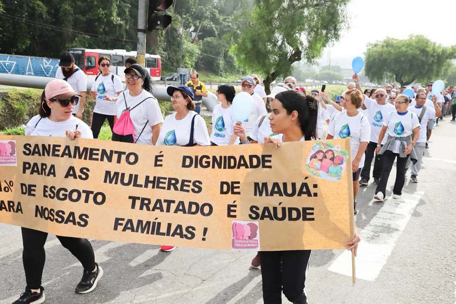 Mauá mobiliza mais de 500 pessoas na III Caminhada das Águas