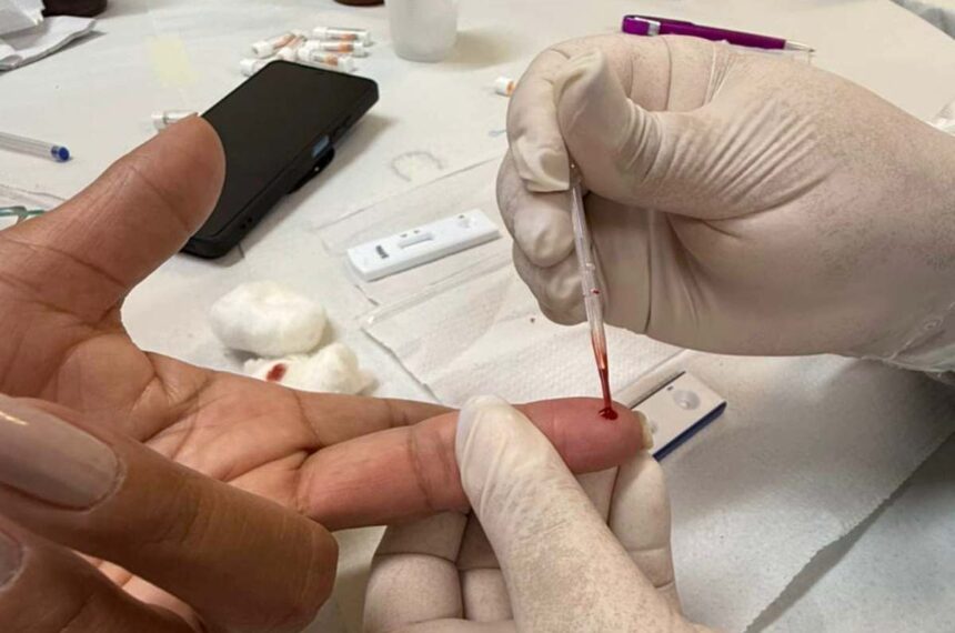 Capacitação -testagem rápida - ISTs - Saúde