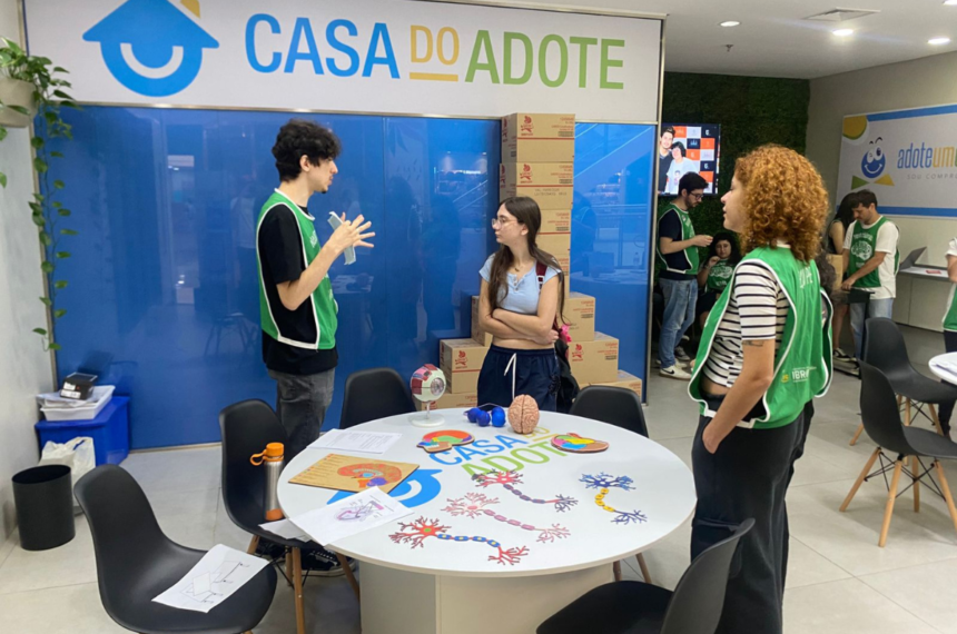 Casa do Adote - Semana do Cérebro - UFABC - Adote um Cidadão