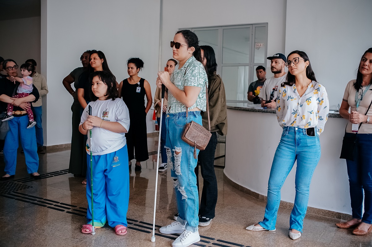 Centro Especializado em Reabilitação de SBC promove ação na Pinacoteca