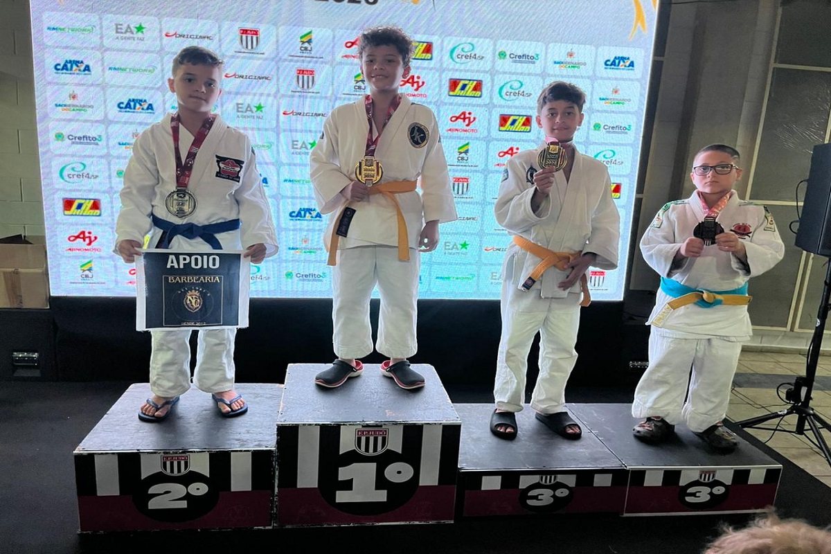São Bernardo conquista 6 medalhas na Copa São Paulo de Judô