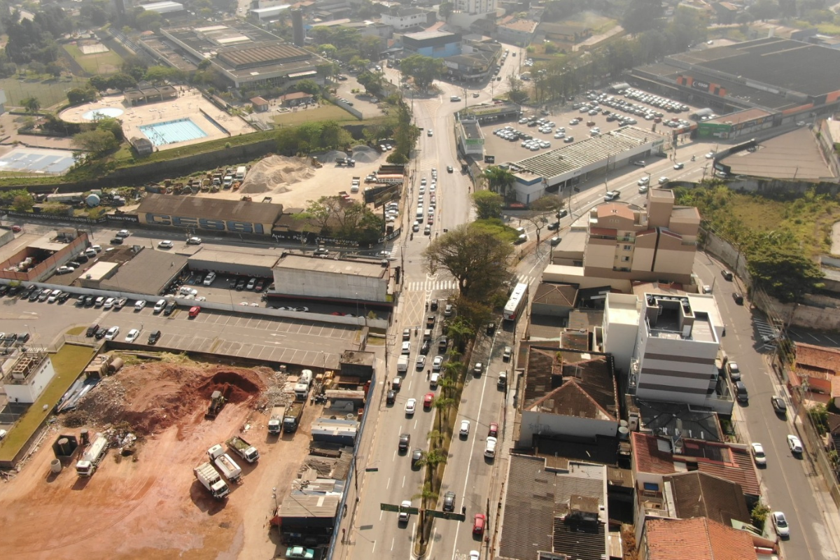 Mauá prepara corredor de ônibus que ligará Itapark ao Centro