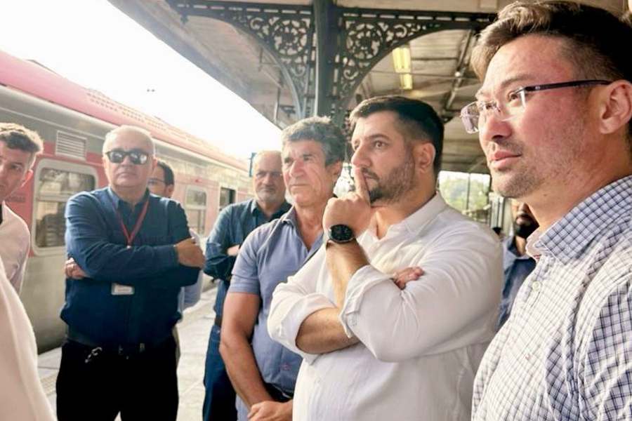 Presidente da CPTM vistoria Estação de Rio Grande da Serra