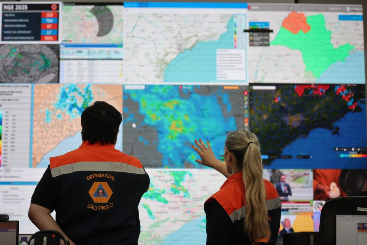 (Divulgação/Governo de SP) Previsão do tempo: Terça-feira em SP terá pancadas isoladas