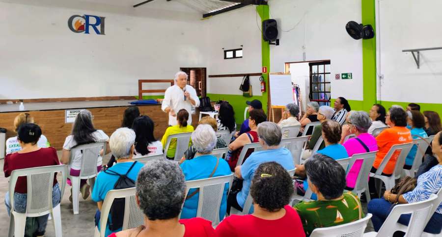 Ribeirão Pires inicia ciclo de palestras para a terceira idade