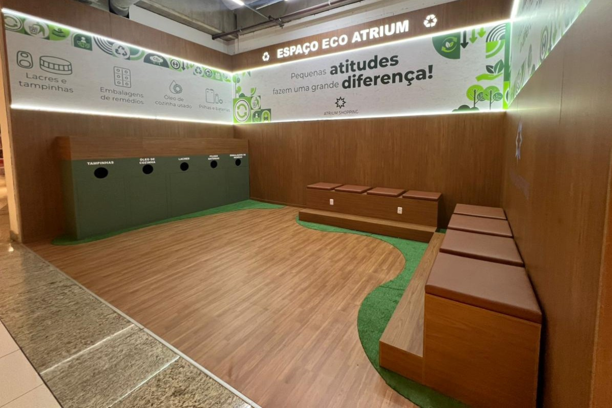 Atrium inaugura espaço permanente de sustentabilidade em Santo André