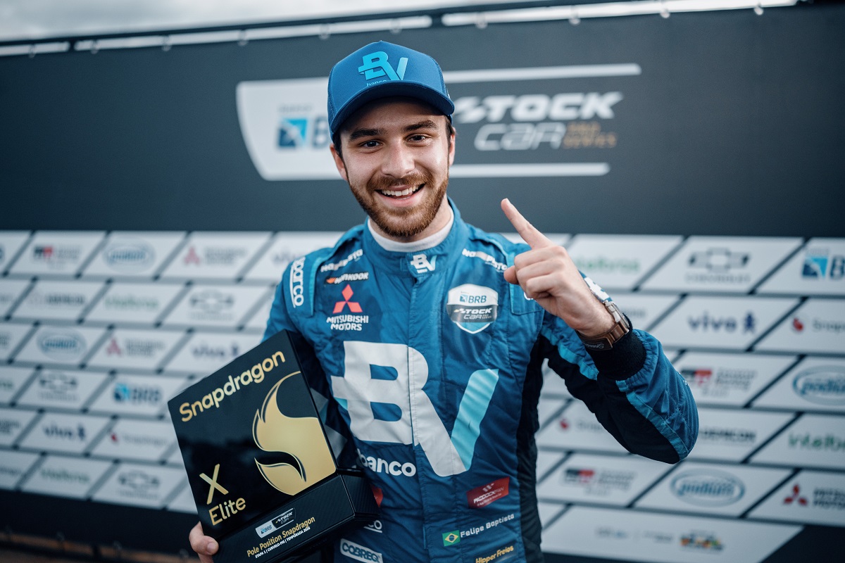 Felipe Baptista domina classificação e crava a pole em Curvelo