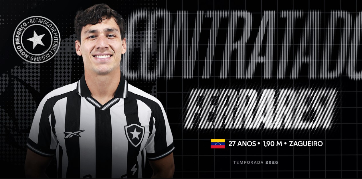 Ferraresi é anunciado pelo Botafogo