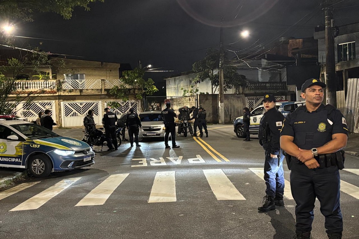 GCM de São Bernardo prende cinco durante Operação Dorme Bem