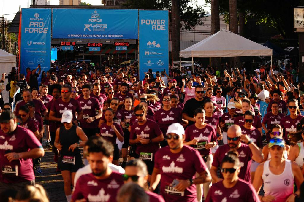 Maratona Oficial de Ribeirão Preto atinge recorde no estado
