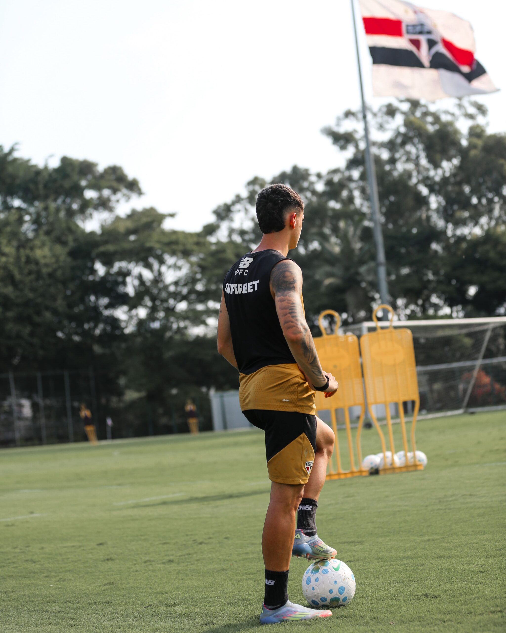 Divulgação / São Paulo São Paulo encerra preparação e Lucas Ramon é poupado