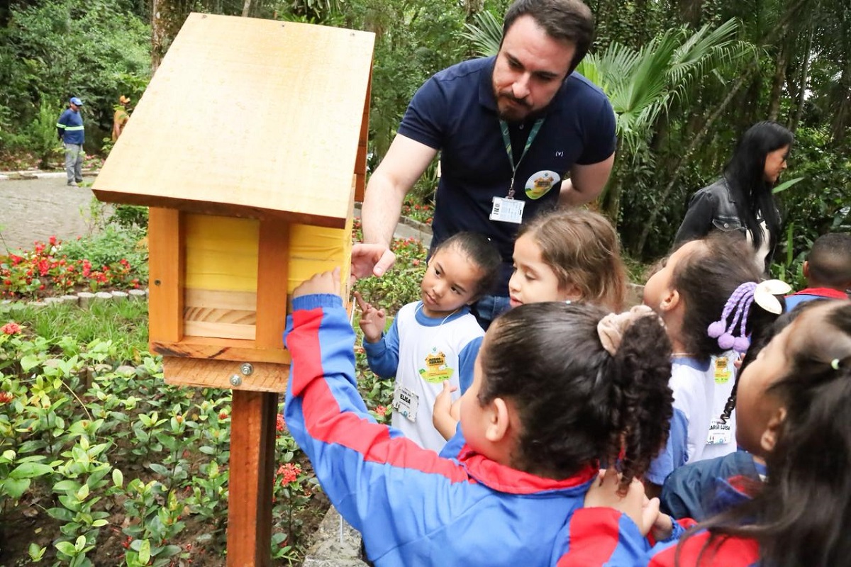 Mauá inaugura novo Jardim das Abelhas sem Ferrão no Parque da Gruta