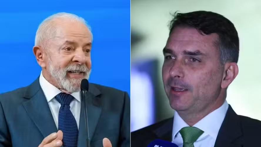Datafolha aponta empate de Lula e Flávio Bolsonaro no 2°turno