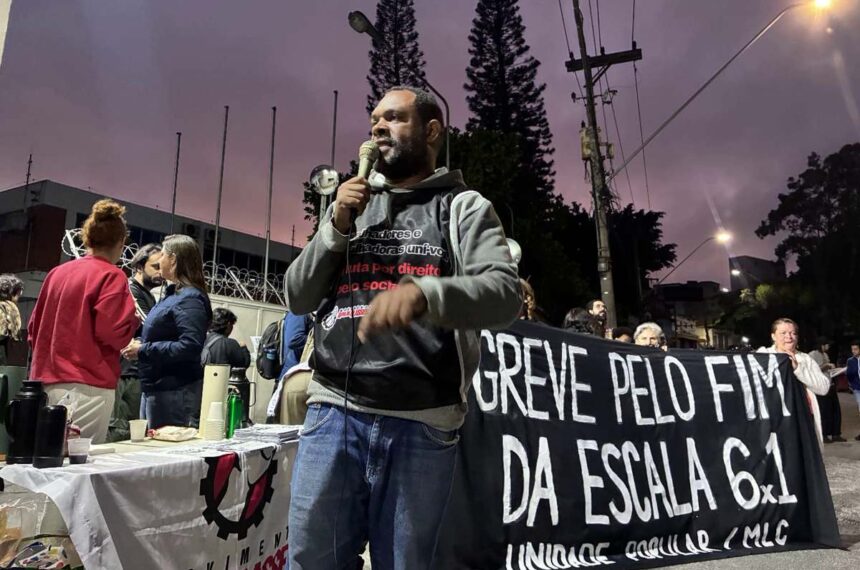 manifestação - jornada 6x1 - Inylbra