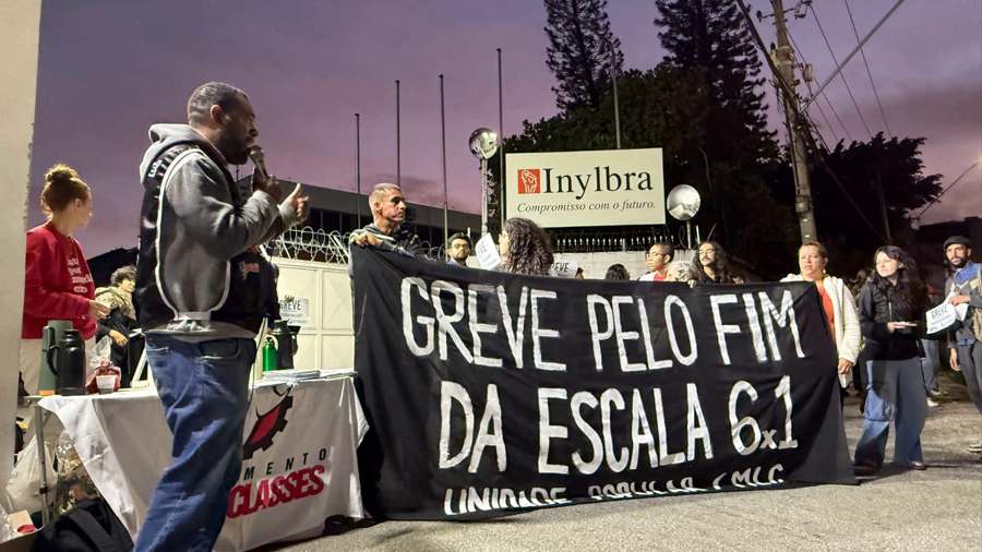 Trabalhadores protestam na Inylbra contra jornada 6×1