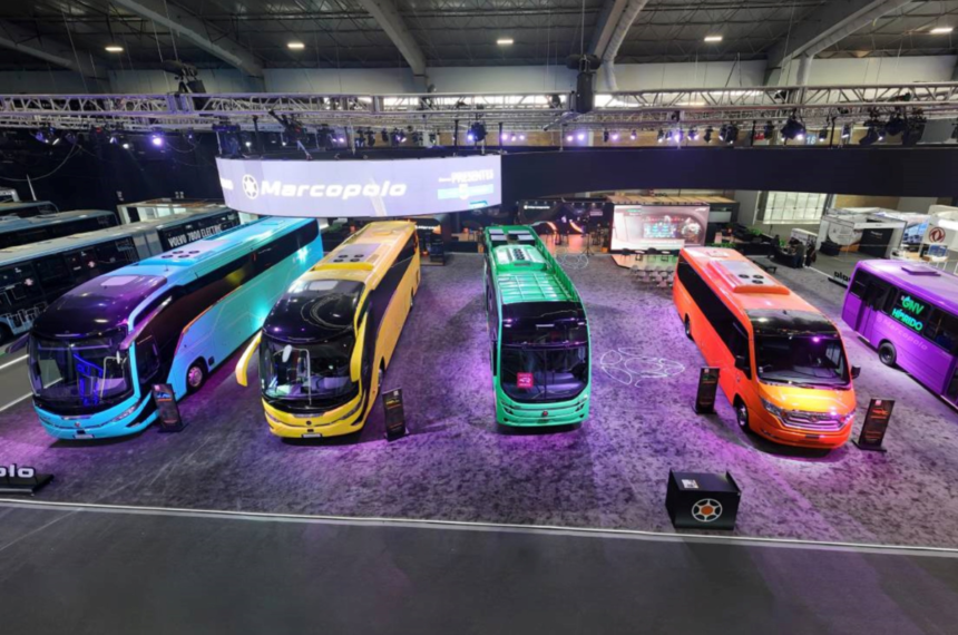 Marcopolo México vendas na ExpoForo Movilidad 2026 - Estradas
