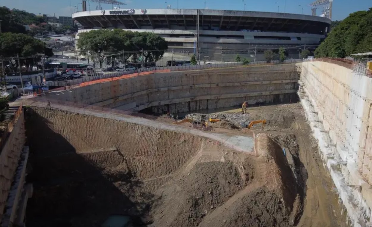 MorumBIS: Obras no entorno do estádio são-paulino chegam a 70%