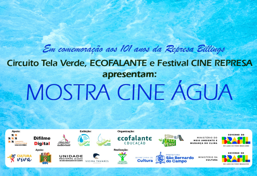 Mostra Cine Água celebra os 101 anos da Billings com cinema