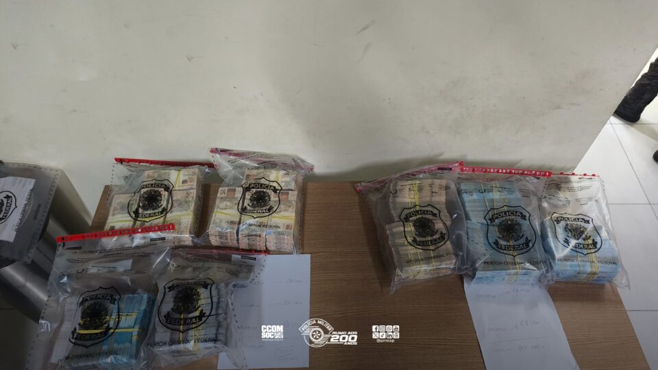 Operação da ROTA apreende mais de R$ 1 milhão