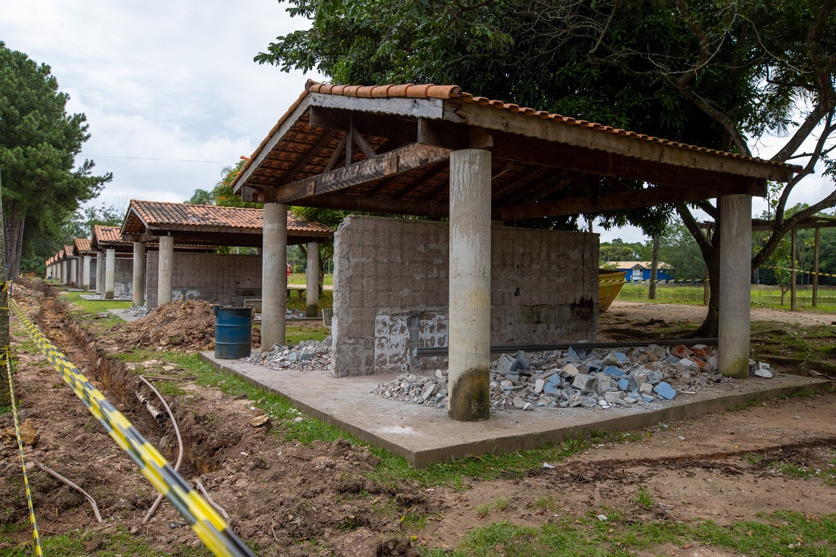 Revitalização do Parque Ecológico de Itaquá chega a 70% de execução