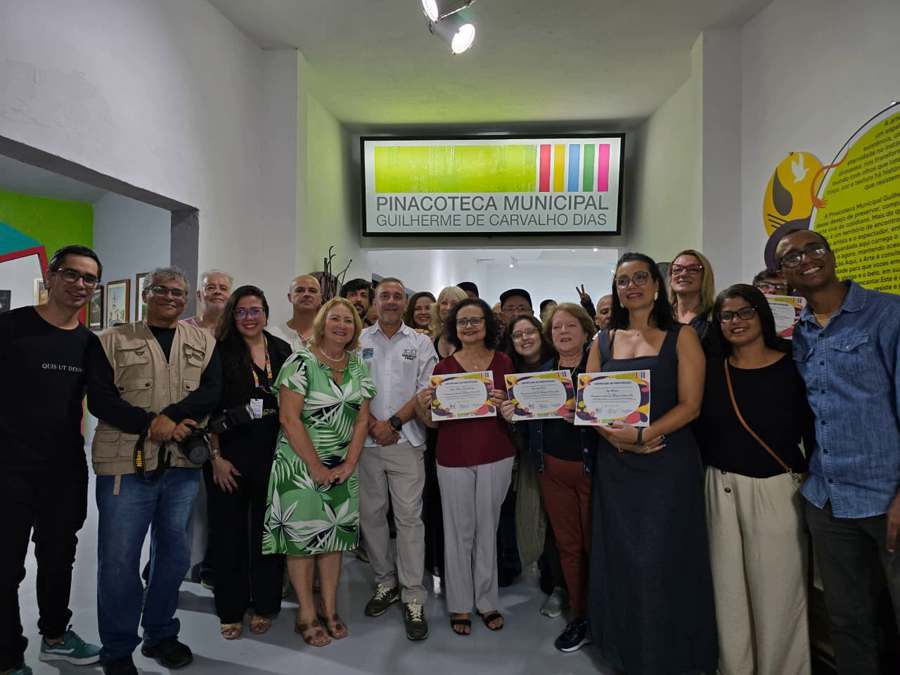 Pinacoteca de Ribeirão Pires celebra 1 ano com homenagens a artistas locais