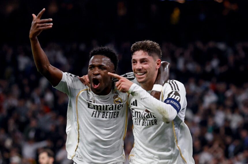 Real MadridLiga dos Campeões Champions League vini jr