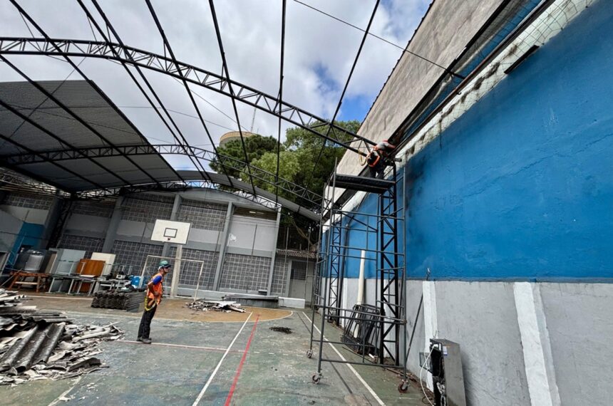 Obras - Quadra - São Caetano 