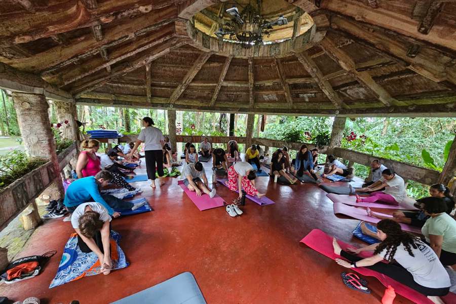 Ribeirão Pires recebe Yoga no Parque e Roda de Reiki