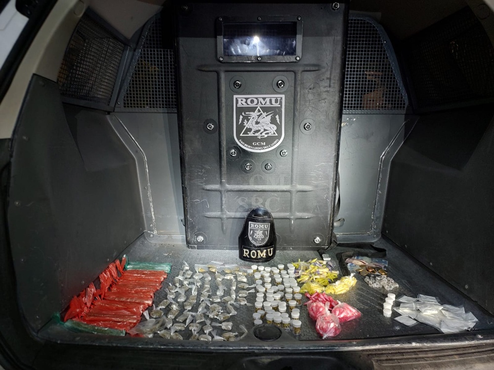 Operação em São Bernardo desarticula ponto de tráfico