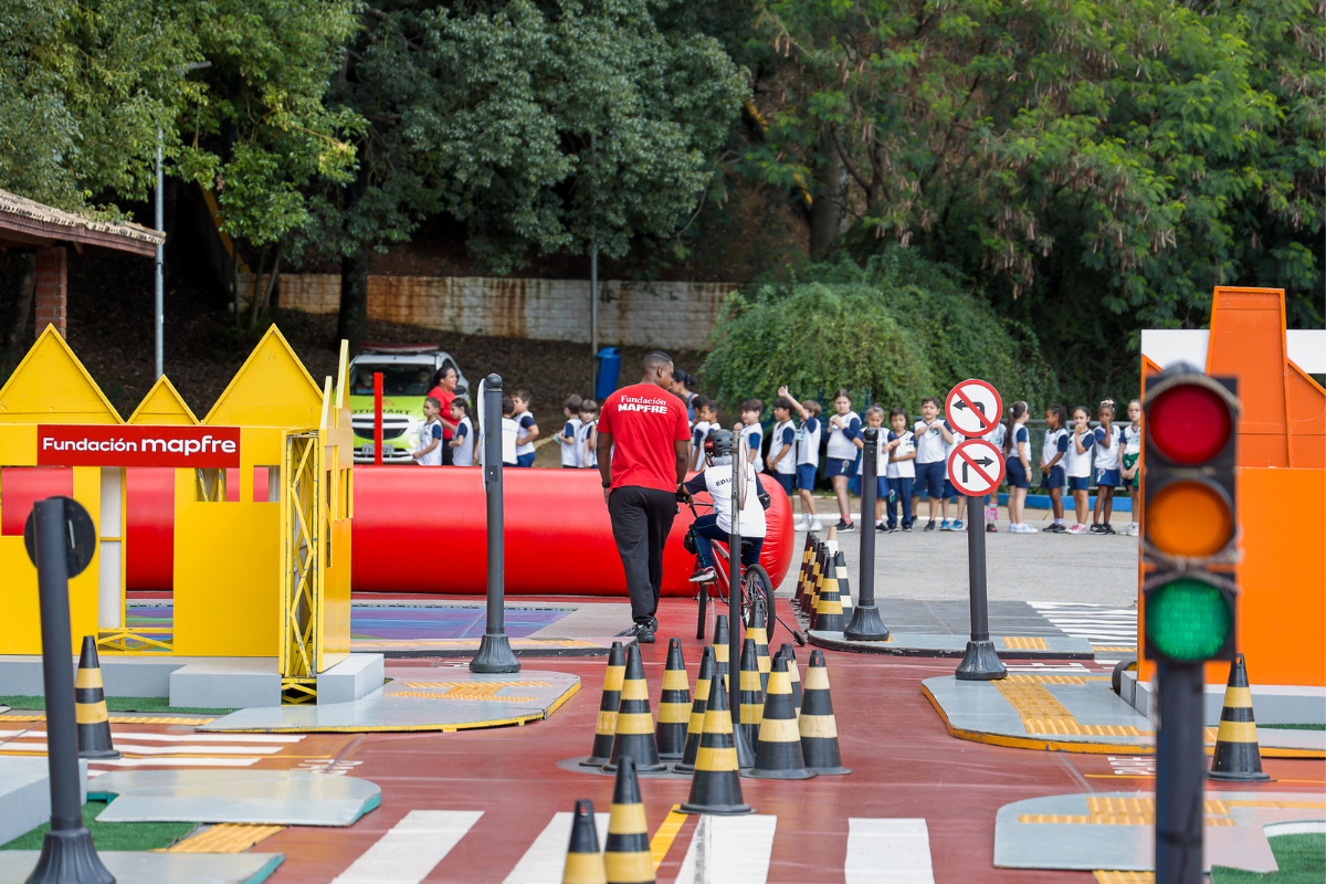 Educação no trânsito entra na rotina de alunos em São Caetano